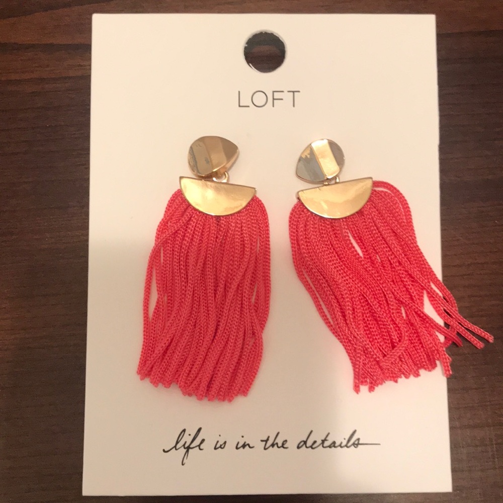 Loft Tasseled Stud Earrings